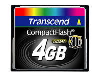 Transcend 4GB CF 300x (TS4GCF300)
